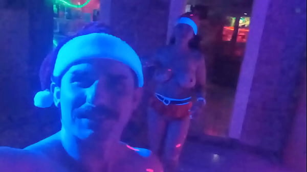 Natal feliz com meu pau amigo saymon na Lê Jardin club em porto alegre